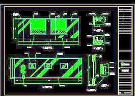豪华酒家装修施工图纸、cad详图素材56