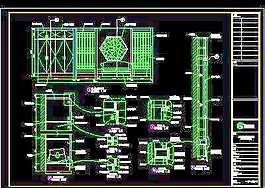 豪华酒家装修施工图纸、cad详图素材4