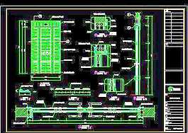 豪华酒家装修施工图纸、cad详图素材29
