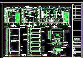 豪华酒家装修施工图纸、cad详图素材21