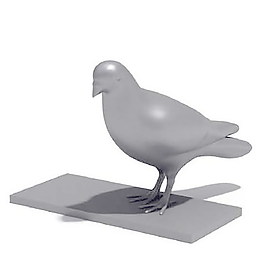 室外模型雕塑3d素材3d装修模板 53