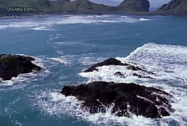 海水浪花
