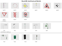 室外模型马路3d素材室外设计 5