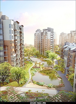 室外模型室外场景3d素材室外设计 52