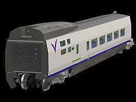 交通运输火车3d模型3d装修模板 4