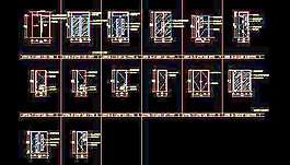 病房楼装修CAD施工图素材110