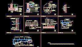 病房楼装修CAD施工图素材109