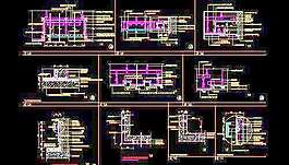 病房楼装修CAD施工图素材108
