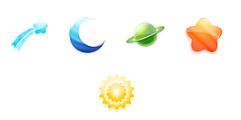 可爱星际图标