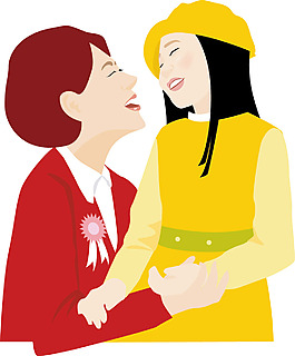 互动母女