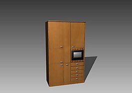 2009最新柜子3D现代家具模型90款-55
