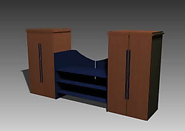 2009最新柜子3D现代家具模型90款-51