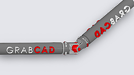 万向节轴- grabcad