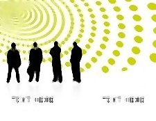 业务背景矢量
