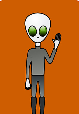 丁子香萜外星兄弟剪贴画