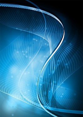 彩色光线矢量图