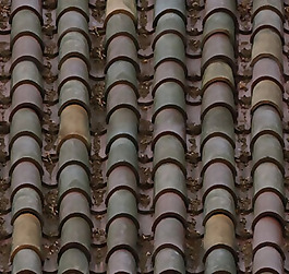 瓦片/古建筑屋顶瓦3d材质贴图素材8