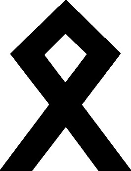 古代突厥语字母B剪贴画