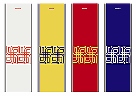 冰箱面板设计抽象图案底纹