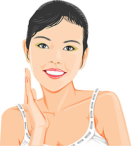 甜美女人