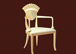 欧式传统椅子家具3D模型素材104