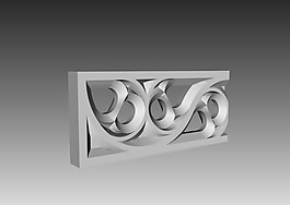 3Dmax欧式构件模型134