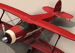 小型飞机3D模型素材22