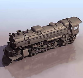 火车3d模型10