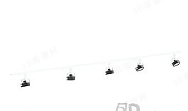 3D射灯模型