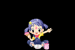 小女孩