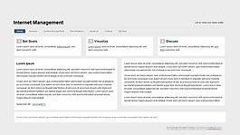 简洁大气的企业模板