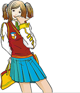 书包女生