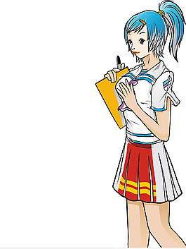 走路女孩