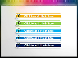 现代科技边框PPT