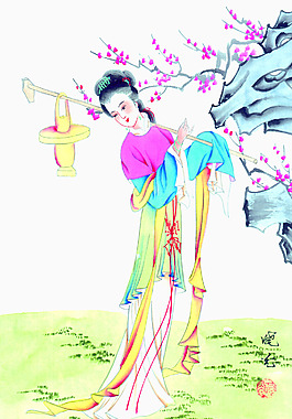 侍女岩石