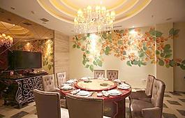 餐桌 吊灯 包房