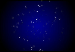 蓝色星光闪闪