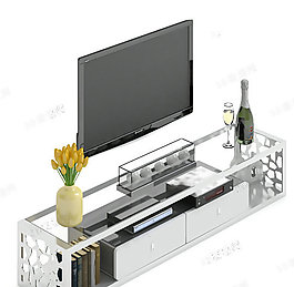 3D电视柜模型