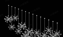 3D水晶吊灯模型