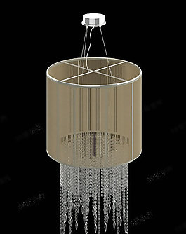 3D水晶吊灯模型