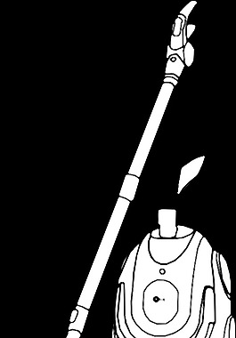 真空吸尘器的线的艺术