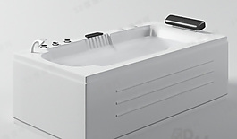 3D浴缸模型