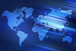 数字世界的背景