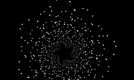 旋转的星光