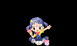 小女孩