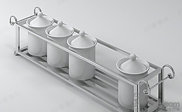 3D厨房挂件模型