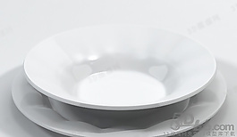 3D盘子模型