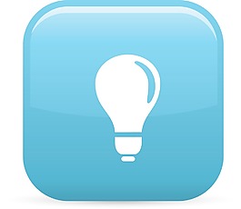 灯泡元件光泽图标