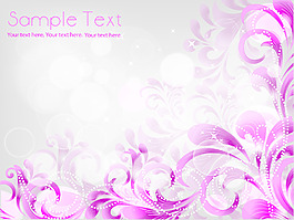 背景花粉红闪光