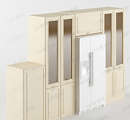 3D柜子模型